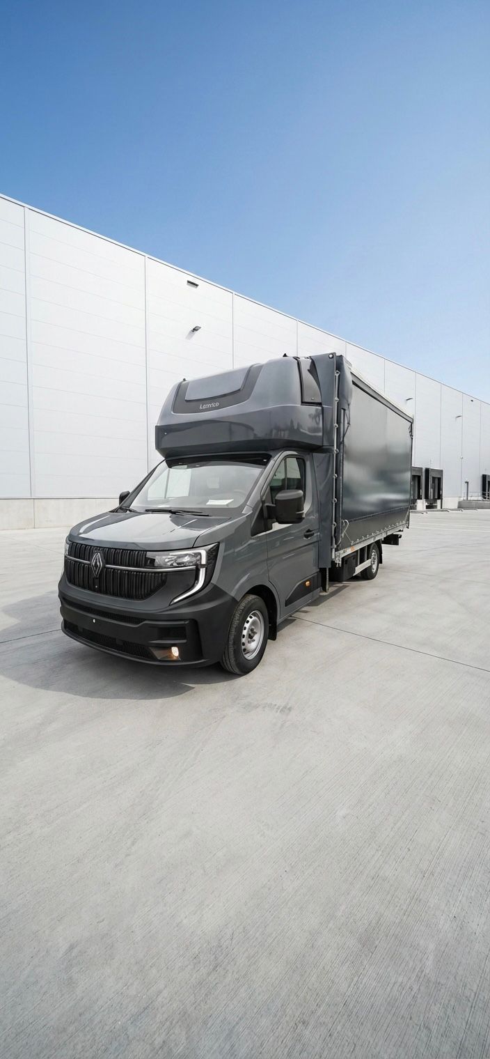 Kabina dachowa Renault Master – widok 3