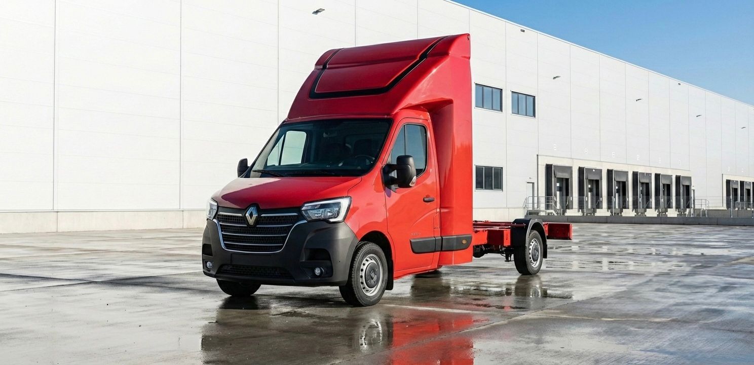 Kabina tylna Renault Master – widok 2