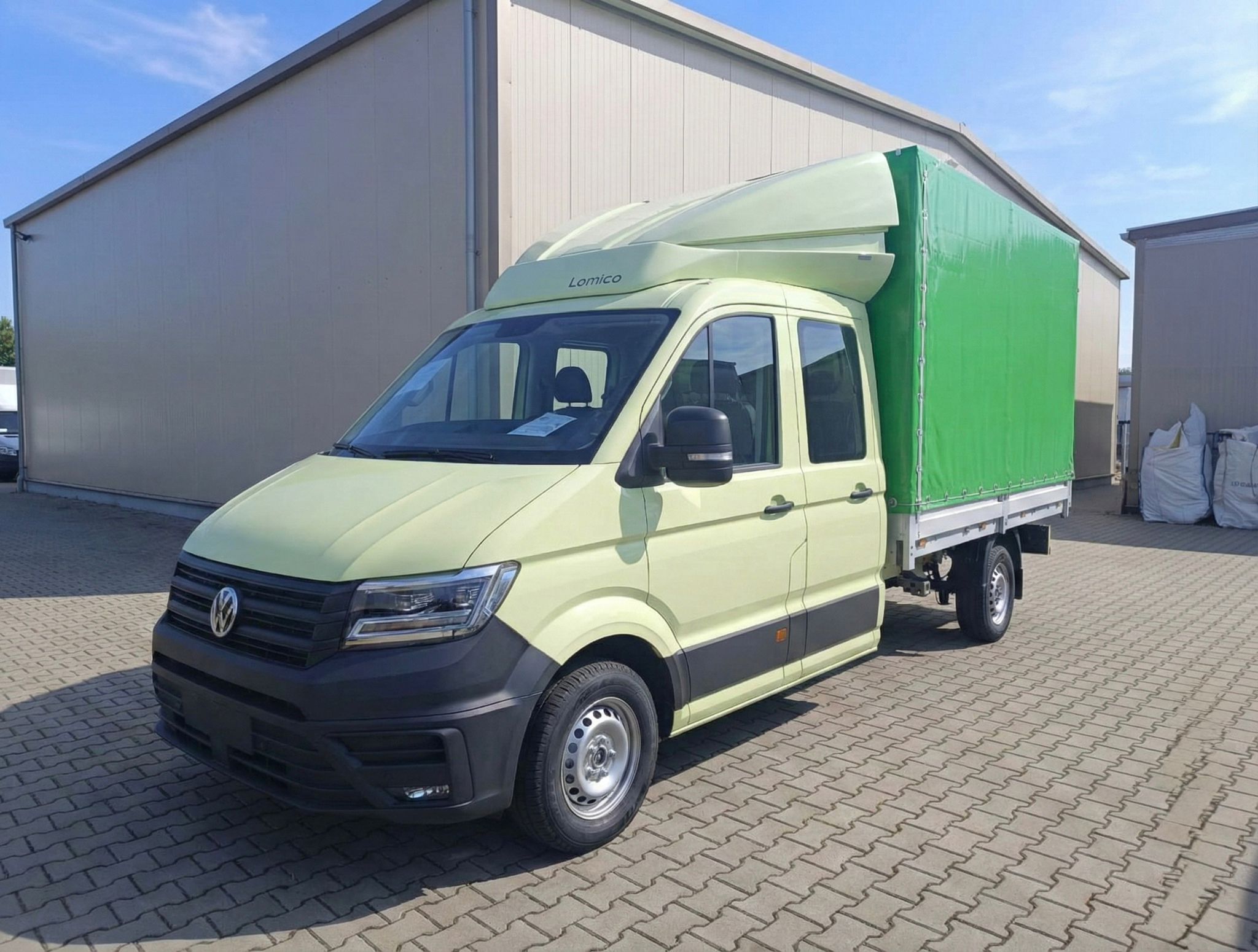 Spoiler dachowy VW Crafter – widok 3