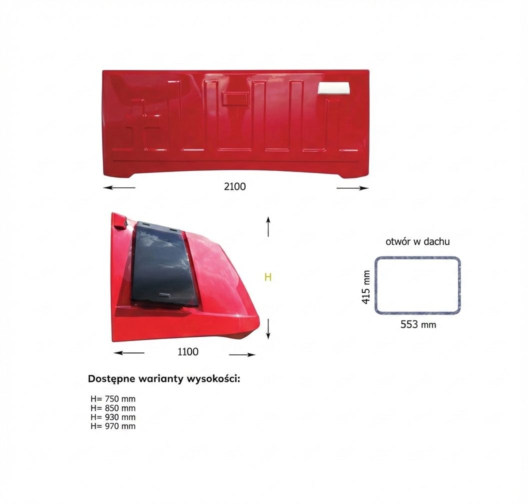 Kabina dachowa Mercedes Sprinter – widok 4